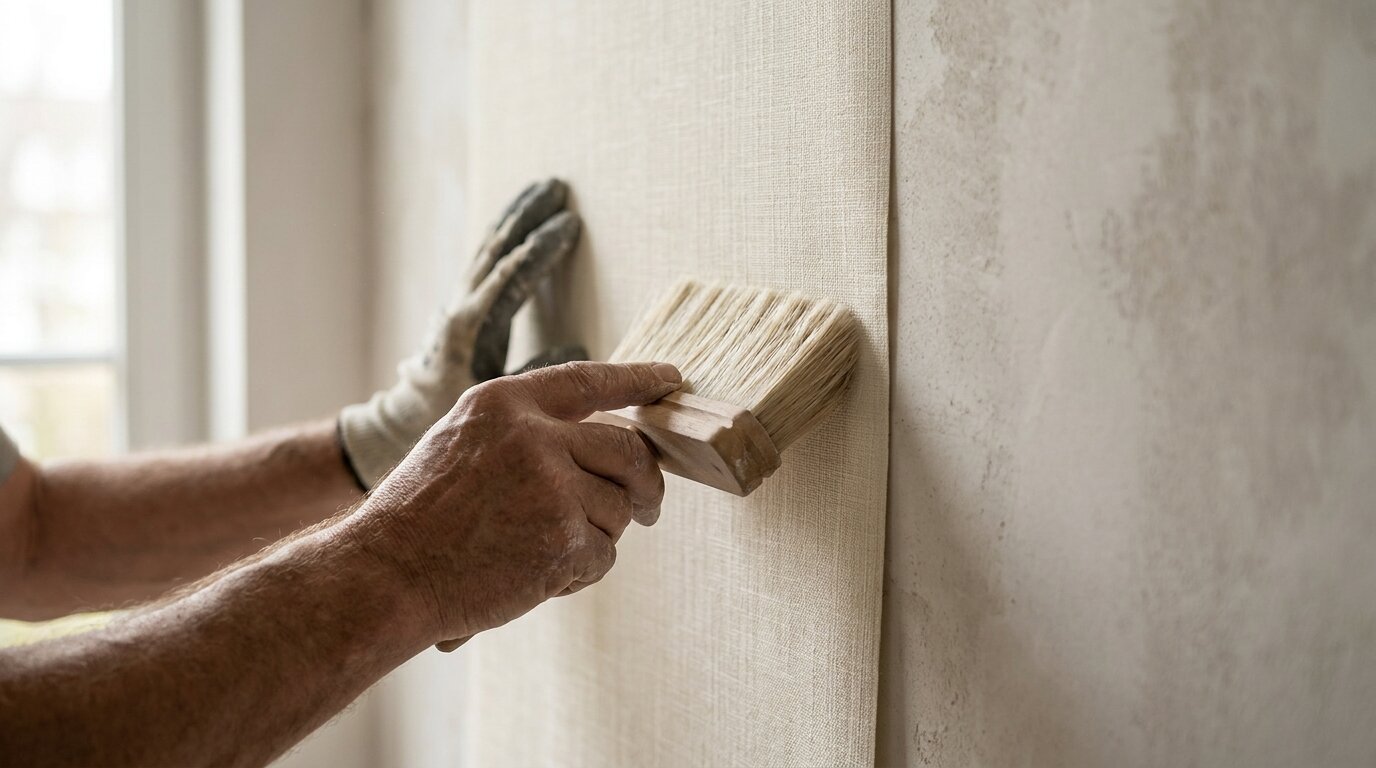Tapezierarbeit